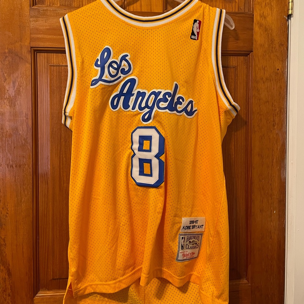 NBA Los Angeles Lakers Hardwood Classics Jersey #8